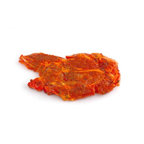 Côte marinée sauce texane