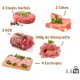 1/2 lot de Veau Fermier