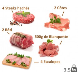 1/2 lot de Veau Fermier