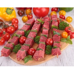 Brochettes de boeuf