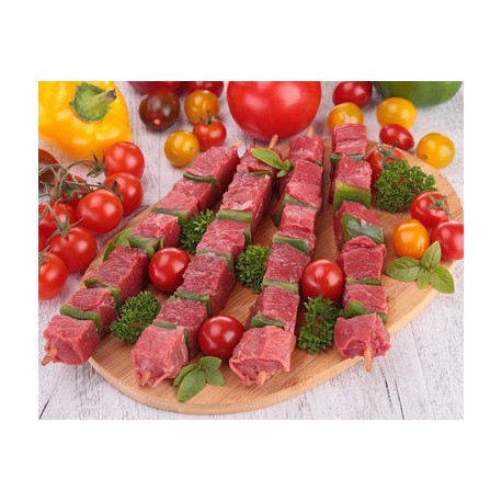 Brochettes de boeuf