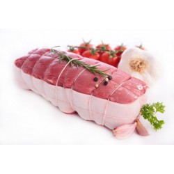 Rosbeef ficelé avec barde