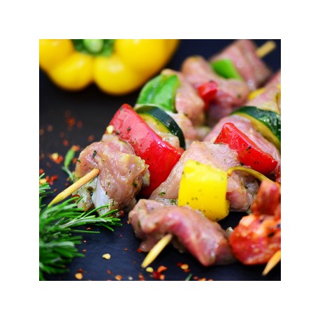 Brochettes de veau nature