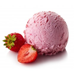 Glace à la fraise