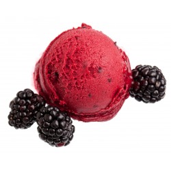 Glace fruits rouges