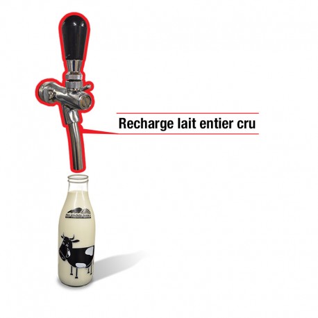 RECHARGE Lait entier cru