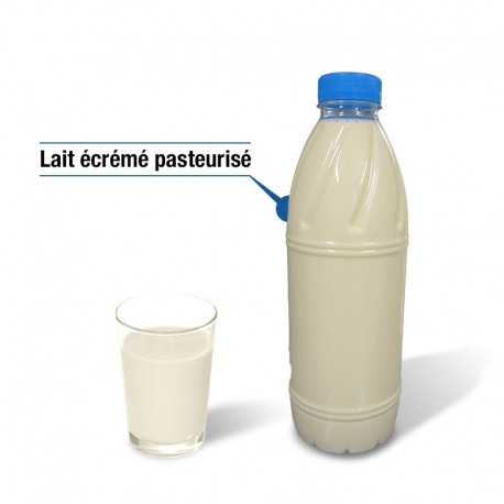 Lait écrémé pasteurisé