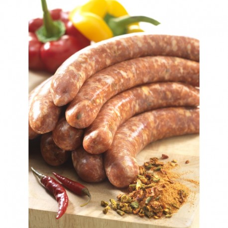 Saucisses à la basquaise