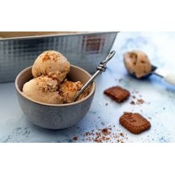 Glace au caramel beurre salé spéculoos