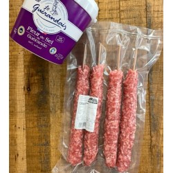 Brochettes de porc à la guérandaise