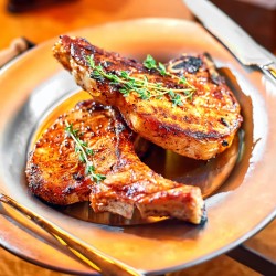Côte marinée sauce Indiennes